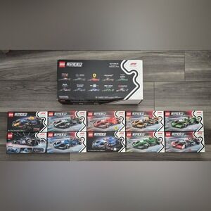 LEGO Speed Champions Ultimate Formula 1 Collector's Pack 66802 Open Box Complete